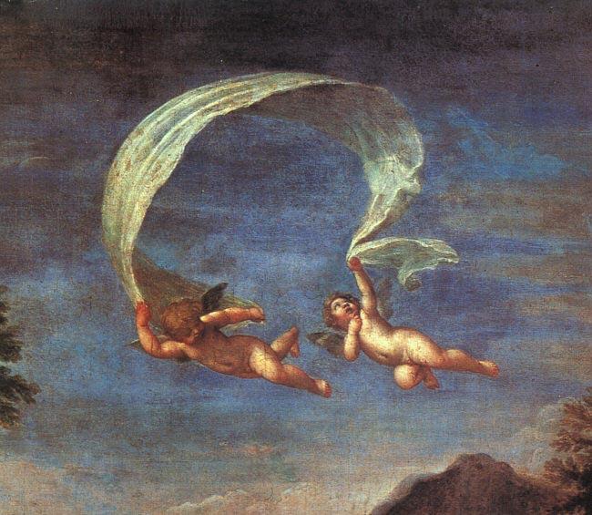 Francesco Albani Adonis Led by Cupids to Venus, detail